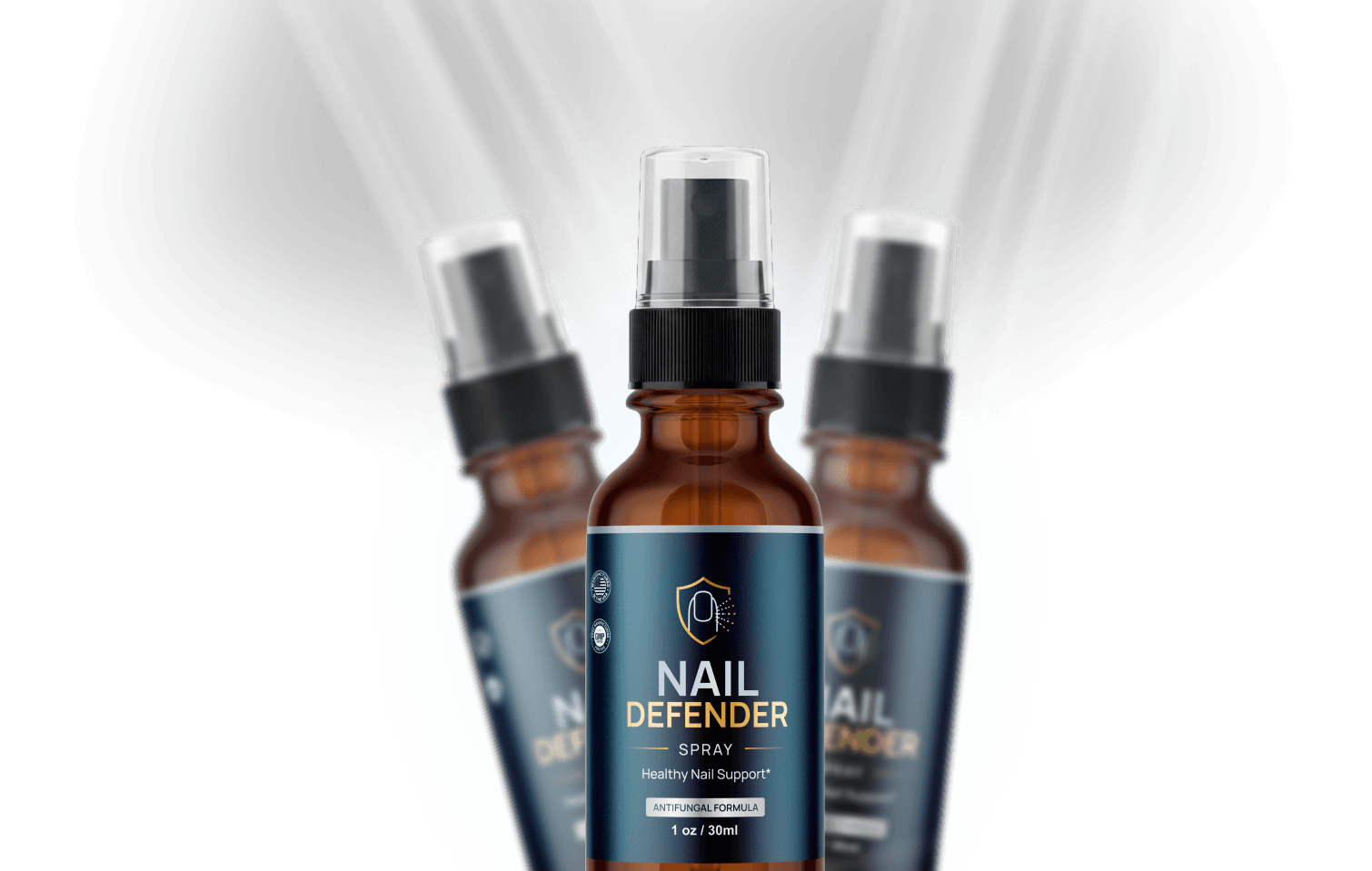 Nail Defender Spray bottles